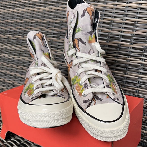 Converse Chuck Taylor 70 All Star Hi String/ Egret MEN`S Twisted Resort-Old West - Picture 8 of 16